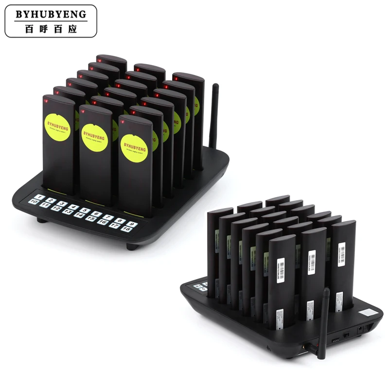 Pagers Calling Systems Pager Fast Food Restaurant Vibrate Guest Long Range Number Waiting Coaster Paging System | Компьютеры и офис