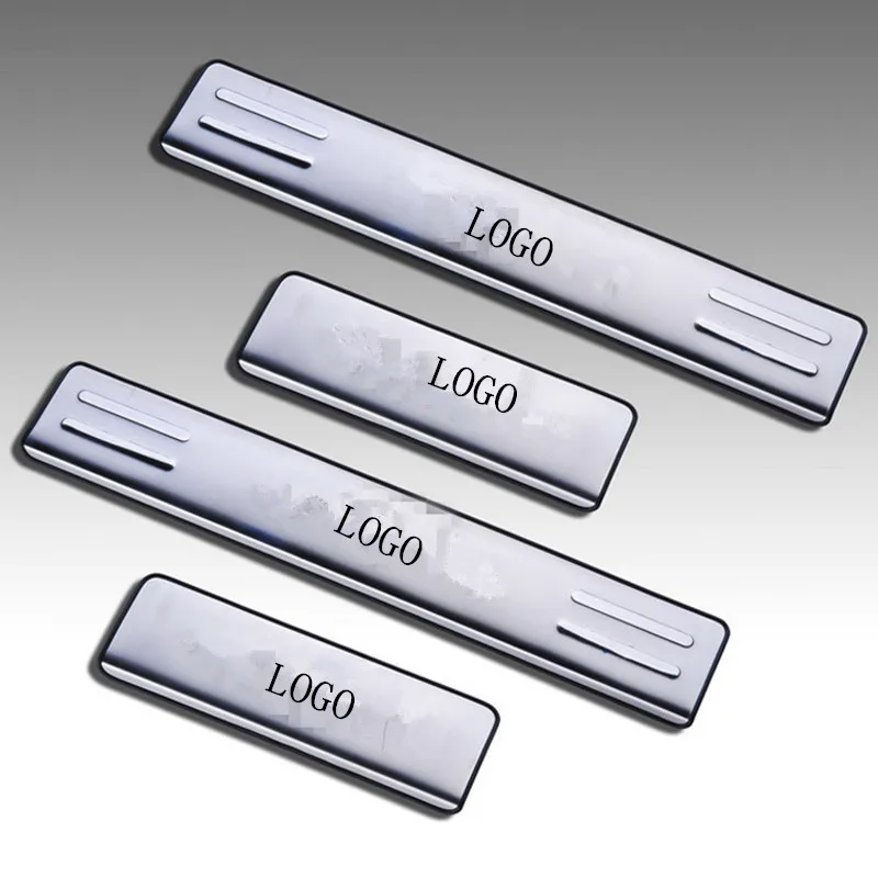 4 шт./компл. Высокое качество нержавеющей стали скребок/порога для 2010 2016 Citroen C5 C2