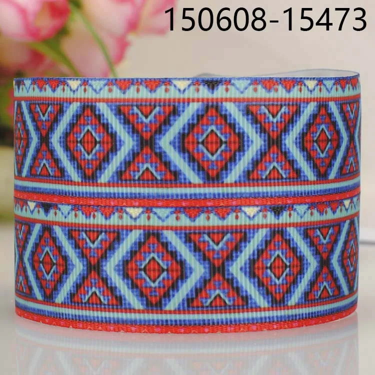Лента для волос сделай сам grosgrain лента 5 ярдов 1 дюйм 25 мм в форме узора на День