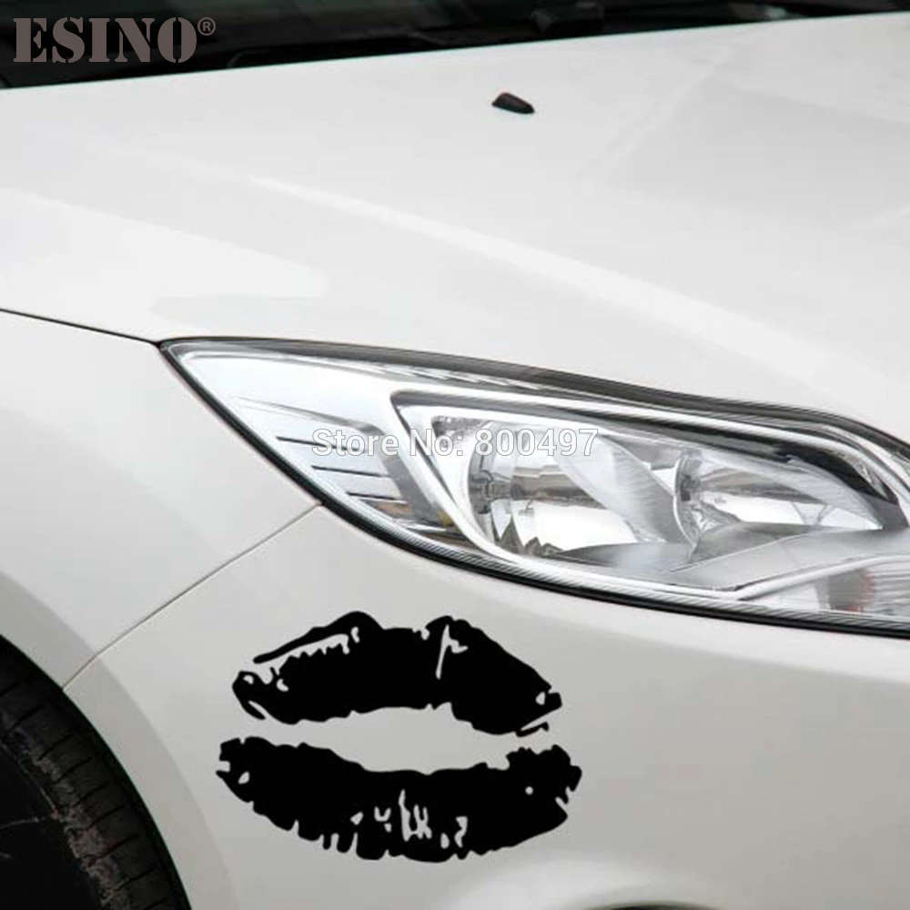 Creative Design Funny Colorful Sexy Lips Mouth Car Sticker Decoration Whole Body Scratches Covers Decal Pattern Vinyl | Автомобили и