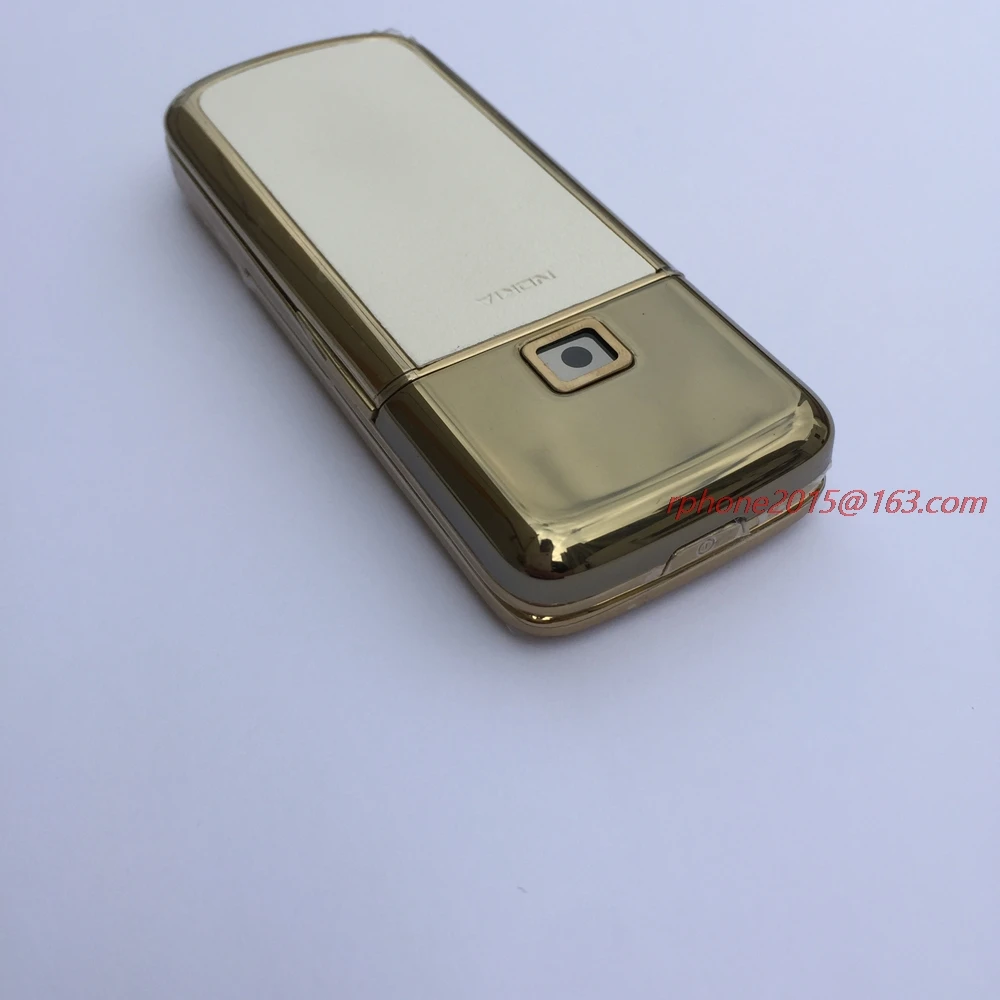 Отремонтированный мобильный телефон NOKIA 8800 Gold Arte 4 Гб rom 8800GA 4 ГБ версия GSM разблокированная и русская клавиатура