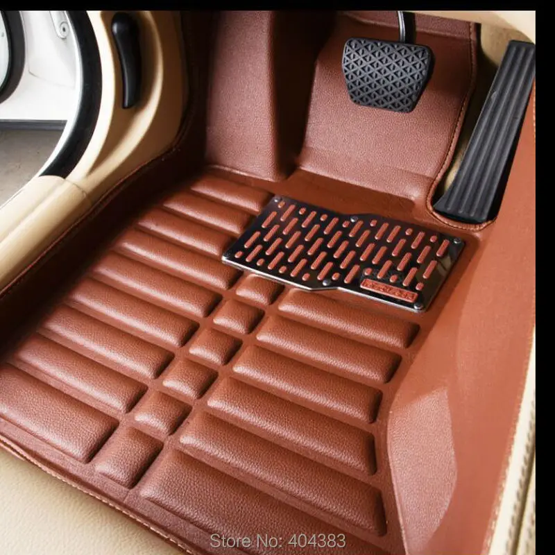 Водонепроницаемые автомобильные коврики на заказ для Volkswagen Beetle CC Eos Golf Jetta Passat Tiguan Touareg 3D ковровые накладки