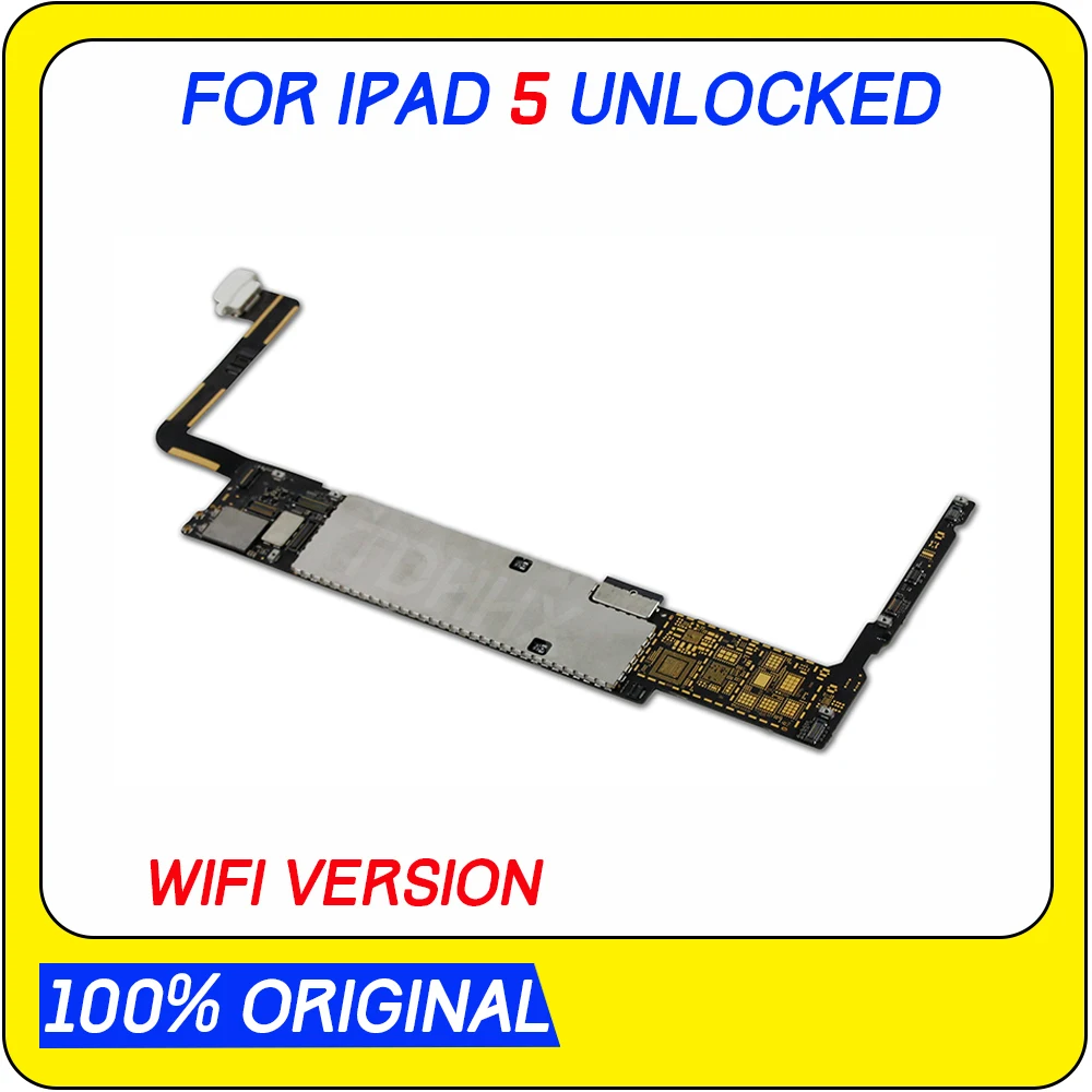 Оригинальная разблокированная материнская плата 16 ГБ 32 64 Гб 128 для Ipad 5 Air 1 Wi Fi с