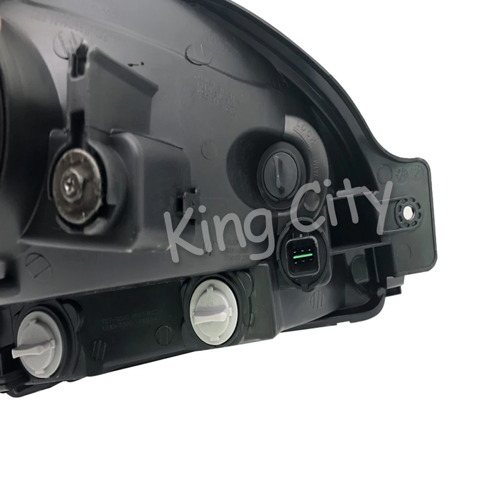 Capqx для hyundai Tucson 2005-2010 передняя фара Фара Головной фонарь в сборе белый/черный