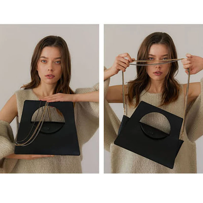 Сумка для женщин 2021 новая простая сумка на цепочке через плечо оригинальная