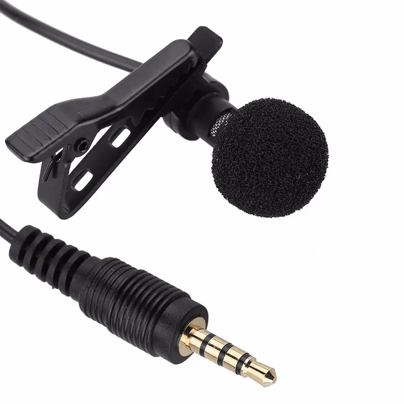 Классический воротник микрофоны 3 5 мм Jack Hands-free лацканы мини проводной
