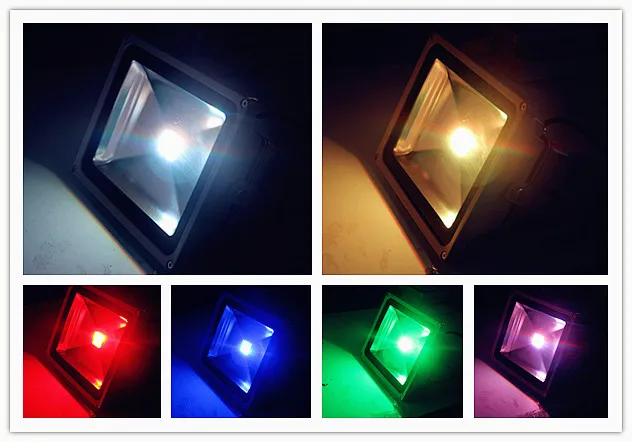 Светодиодный прожектор 10 Вт 20 30 50 Вт|foco led exterior|led outdoor50w rgb |