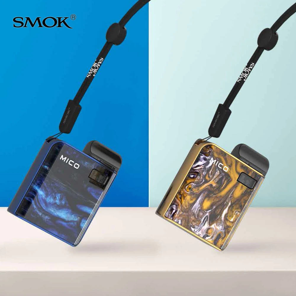 Электронных сигарет Smok Mico Pod Комплект 1 7 мл картридж Системы Vape MTL Vaping электронная