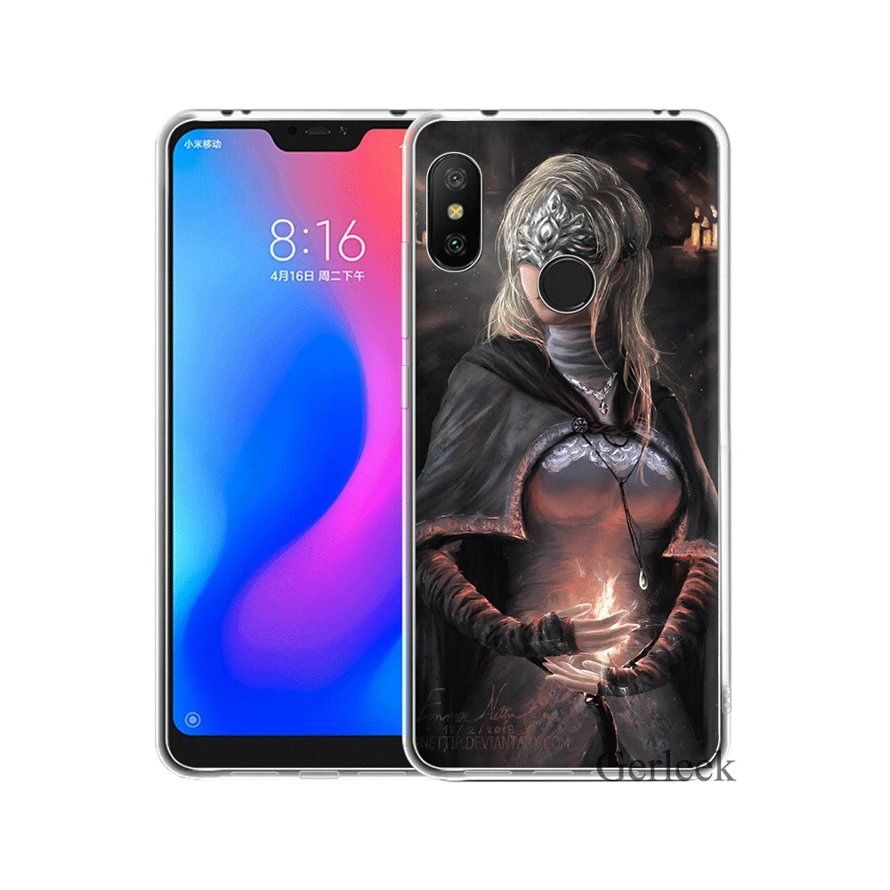 Desxz Cell Phone Case for Redmi GO 7 4 Prime 3S 3 Pro 4A 4X 5 6 6A 5A Plus Cover Dark Soul Bag | Мобильные телефоны и
