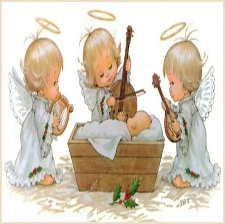 Новый год DIY 5D алмазная вышивка детская квадратная живопись - Цена: 2754.09