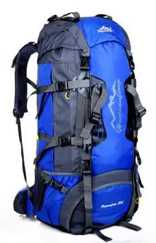 Качественный брендовый 80л Большой Вместительный рюкзак для отдыха на природе