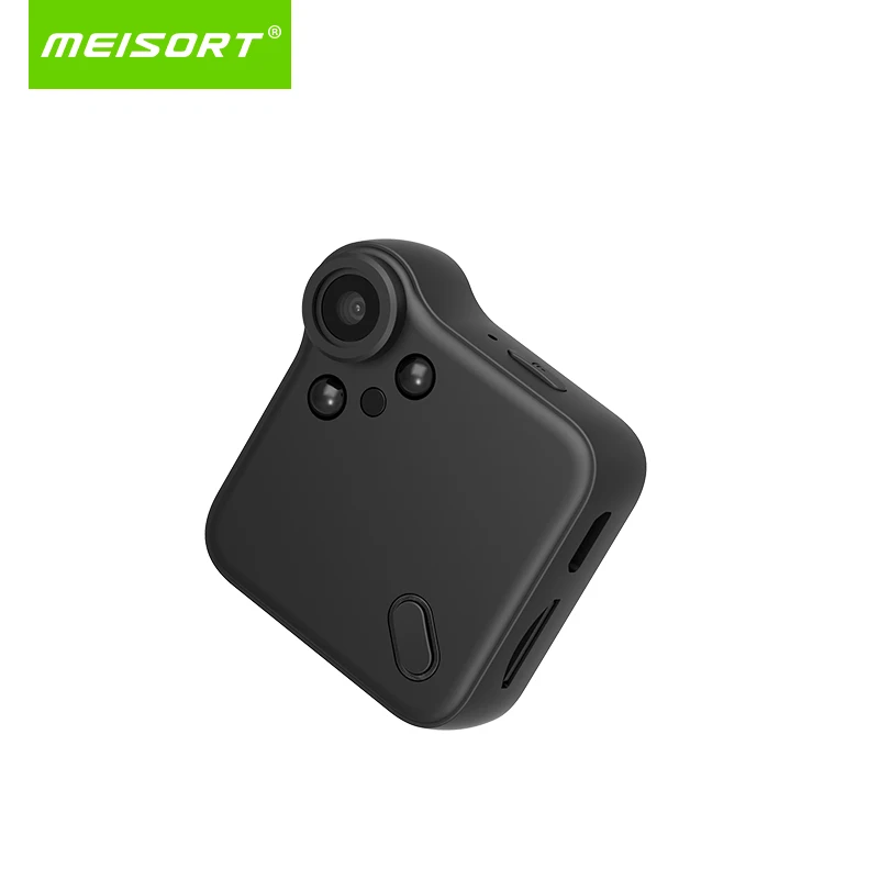 Meisort Wi Fi мини камера HD 720P носимая IP датчик движения Велосипедное тело микро DV DVR