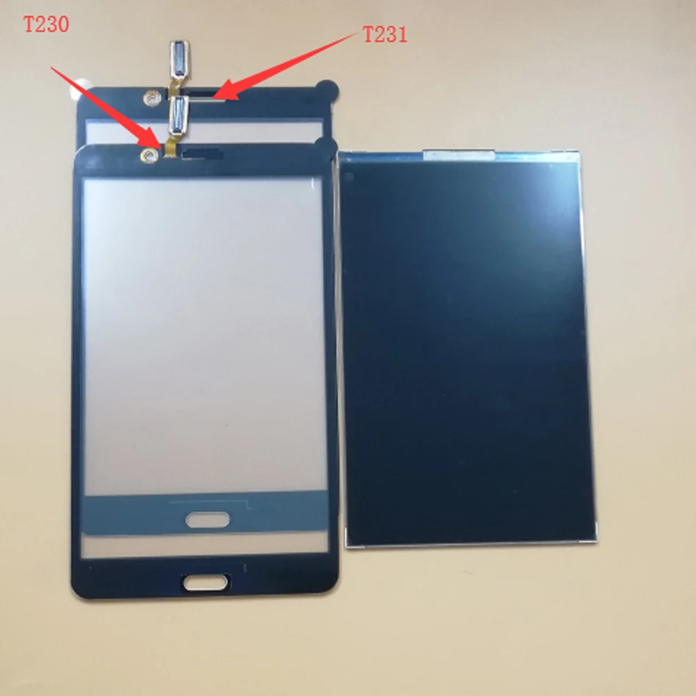 Для Samsung Galaxy Tab 4 SM T230 T231 сенсорный экран дигитайзер панель Стекло Датчик ЖК