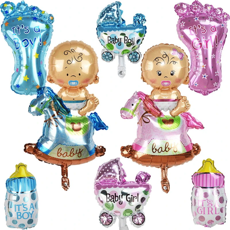 5 шт./компл. ангела для маленьких мальчиков шары девочек baby Shower Детские коляски