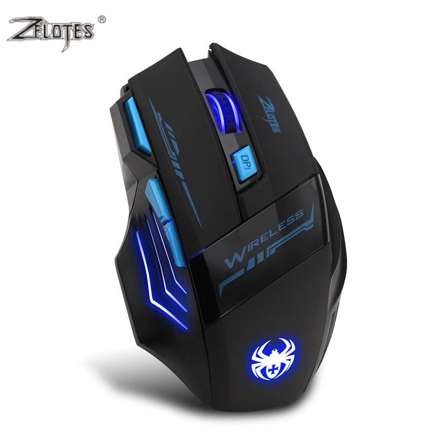 Профессиональная Беспроводная игровая мышь оптическая 2400 dpi 2 4G компьютерная
