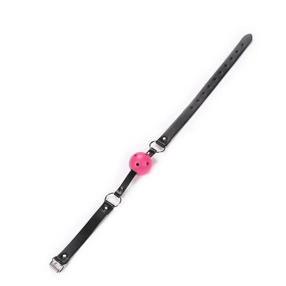 БДСМ товары для взрослых рот мяч кляп женщин и мужчин кожа рабский в фиксация