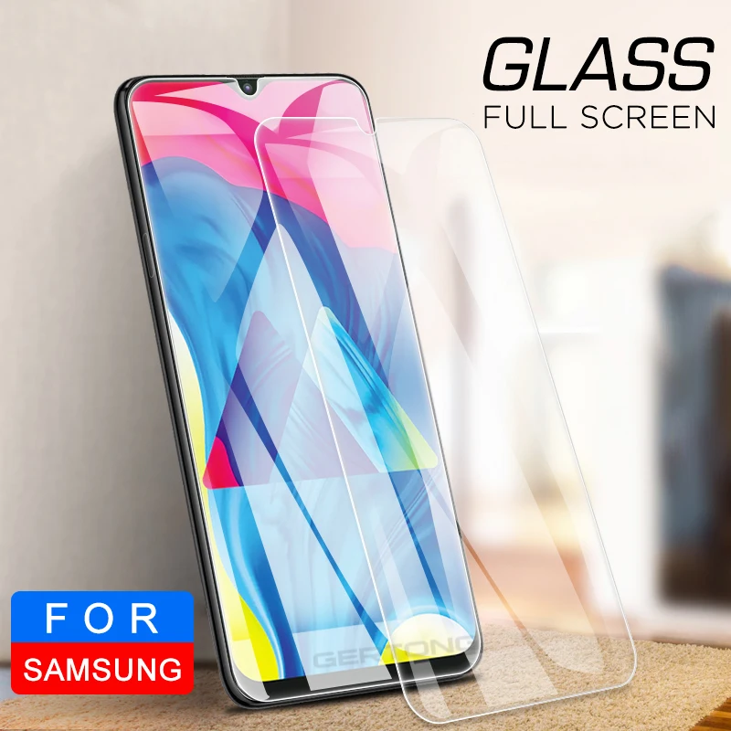 Ультратонкое закаленное стекло для samsung Galaxy M20 M10 A30 A50 A9S A9 A7 A5 J5 J7 Prime защита экрана HD Стекло es