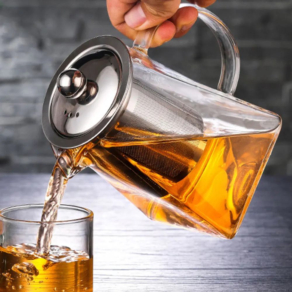 2019 стеклянный чайник экономичный домашний для ресторана Прямая