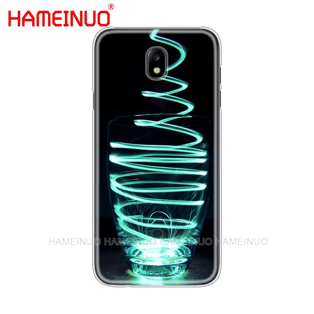 Чехол для Samsung Galaxy J3 J5 J7 2017 J527 J727 J327 J330 J530 J730 PRO с неоновым принтом | Мобильные