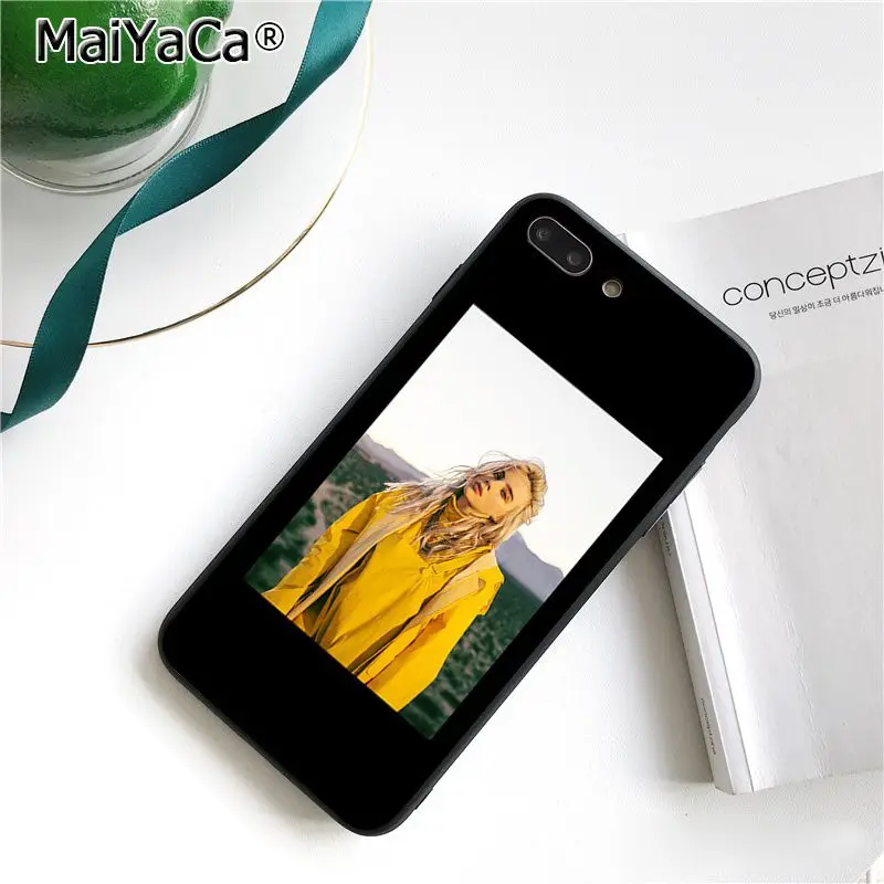 A5 Чехол для телефона MaiYaCa Music Singer Star Billie Eilish для iphone 11 Pro 11Pro Max 8 7 6 6S Plus X XS MAX 5 5S SE XR - Цвет: A5