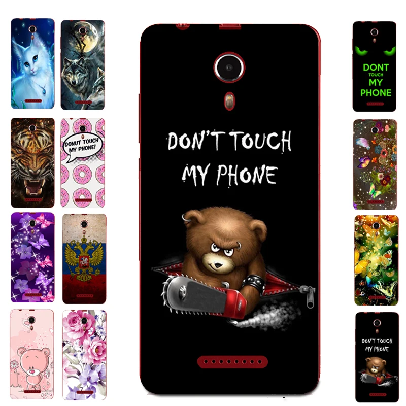 Чехол для BQ 5522 Don't Touch индивидуальность медведь мультфильм животное чехол BQ-5522