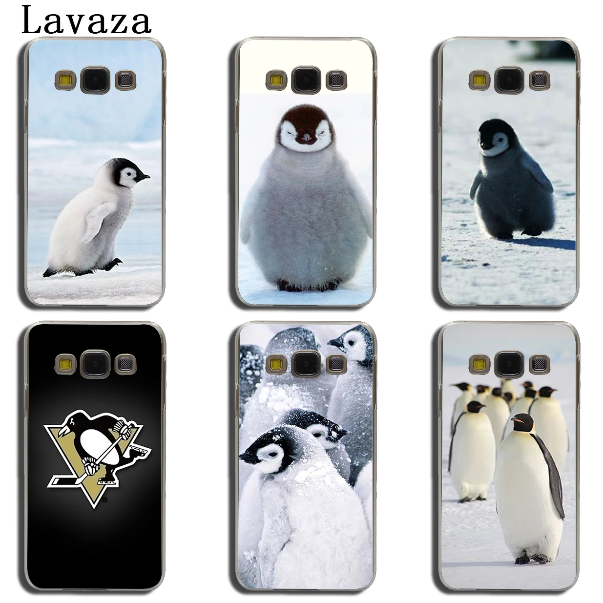 Милый жесткий чехол для телефона Lavaza Baby Penguin Samsung Galaxy J8 J7 Duo J6 J5 J4 Plus 2018 2017 2016 J2 J3 Prime
