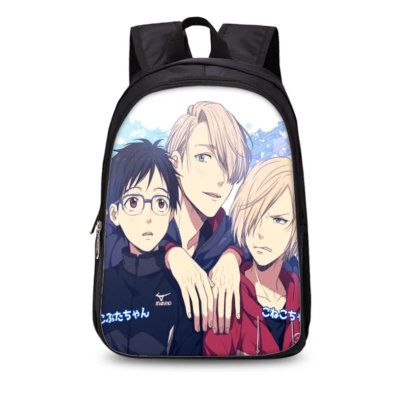 2019 Kawai аниме Yuri on ice женская сумка детский рюкзак для колледжа школьный