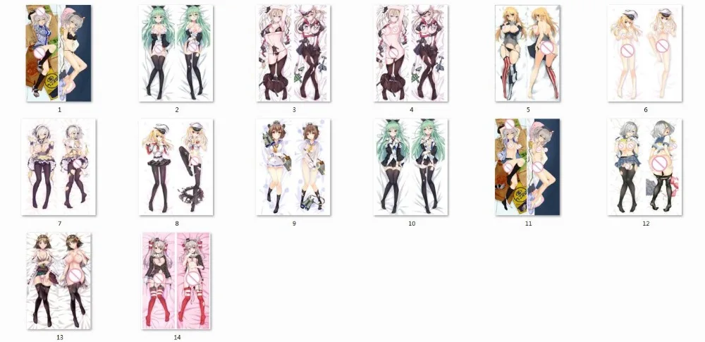 Наволочка kantai collection наволочка с аниме-персонажами Yukikaze &amp Yamakaze (kancolle) рисунком Eugen