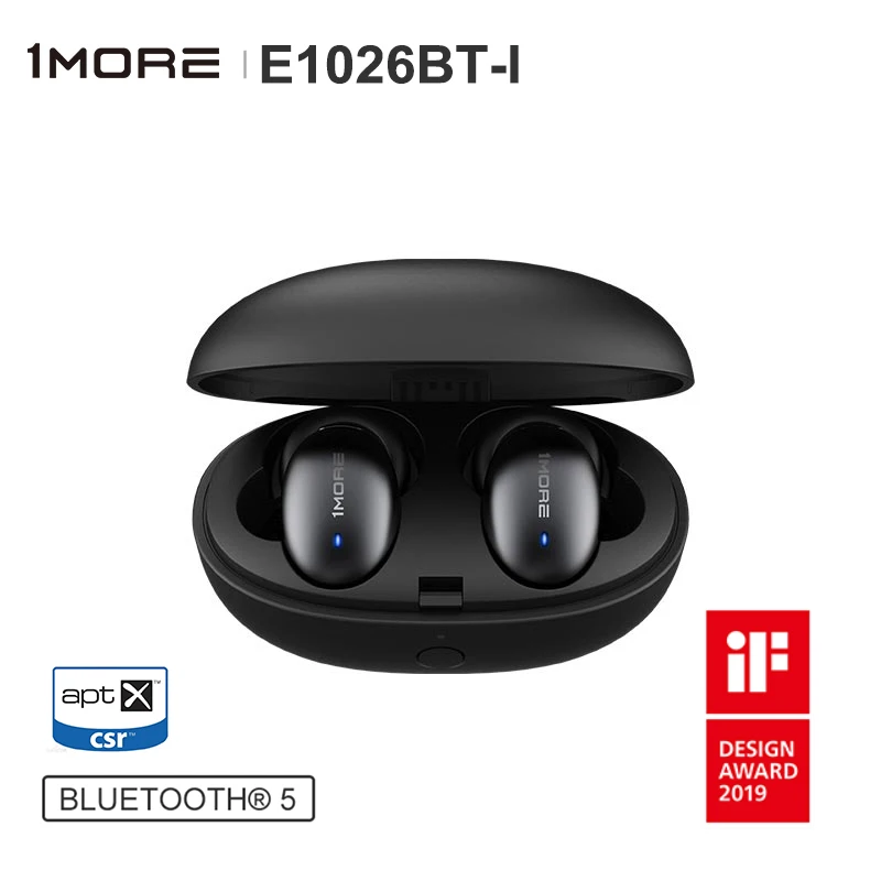 1more наушники вкладыши TWS Bluetooth 5 0 в ухо наушник E1026BT я правда Беспроводной