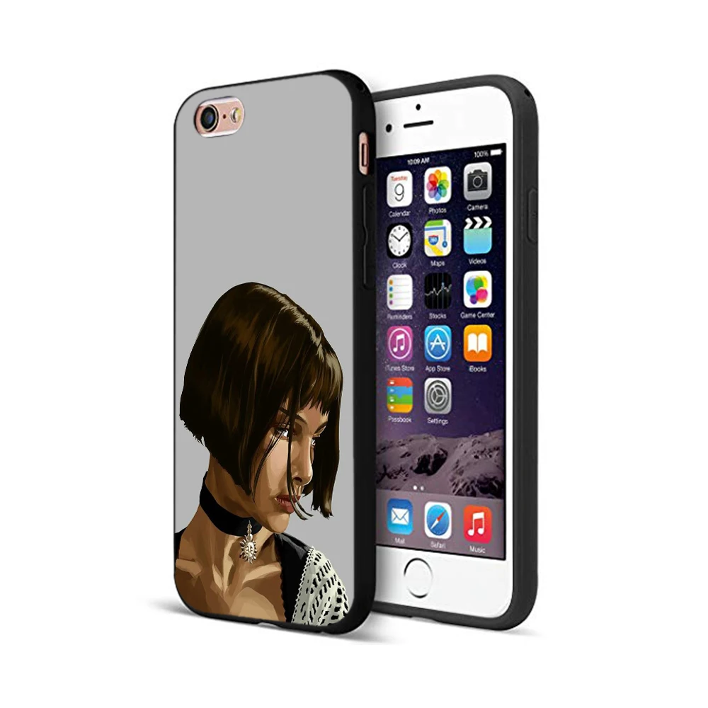 12438 Черный чехол ТПУ для iphone 5 5s se 6 6s 7 8 plus x 10 чехол силиконовый чехол для iphone XR XS 11 pro MAX чехол leon the professional - Цвет: 12438