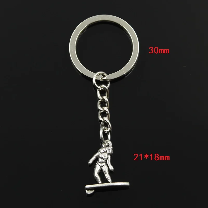 Модный брелок для ключей 3 см металлический ювелирные изделия античный бронзовый