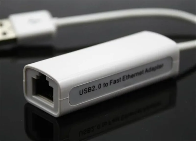 Переходник с USB 2 0 на Ethernet 10/100 м гнездовой кабель RJ45 сетевая Lan карта для