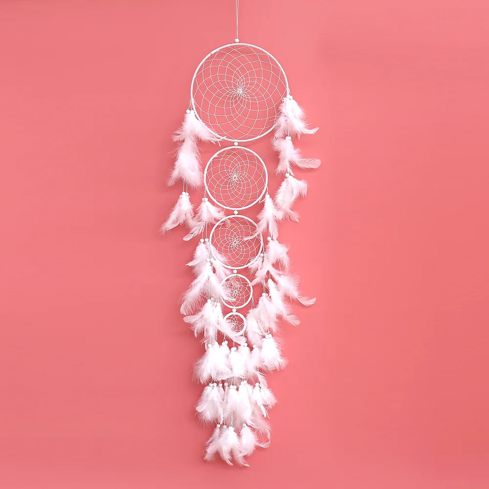 Перо ремесла свадебный Декор Большой Ловец снов ветер куранты Хранитель ручной