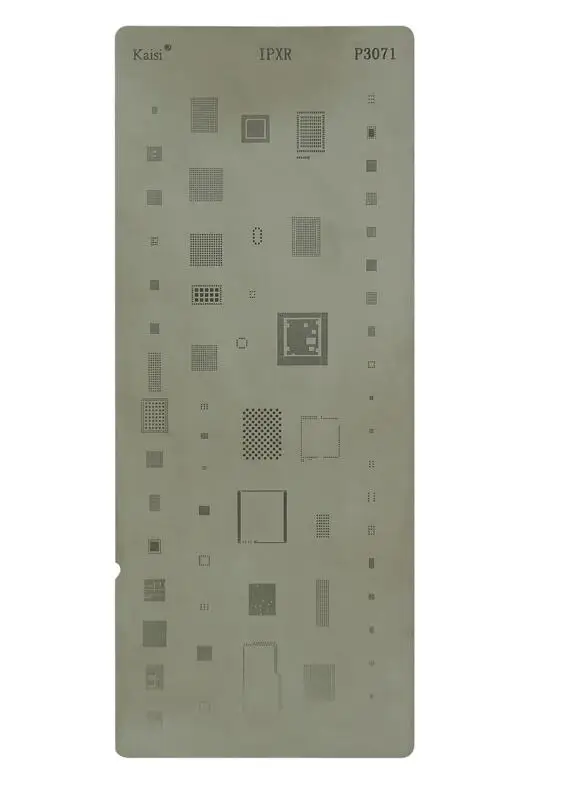 Высокое качество BGA трафарет Комплект для iPhone5 5S 6 6S 7 8 X XS XR XS MAX материнская плата IC чип реболлинга трафареты - Цвет: iPhone XR