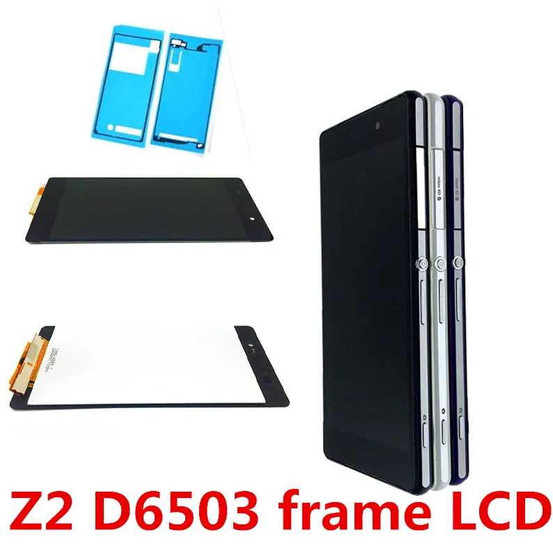 ЖК дисплей JIEYER IPS для SONY Xperia Z2 с сенсорным экраном и дигитайзером D6502 D6503 D6543|Экраны