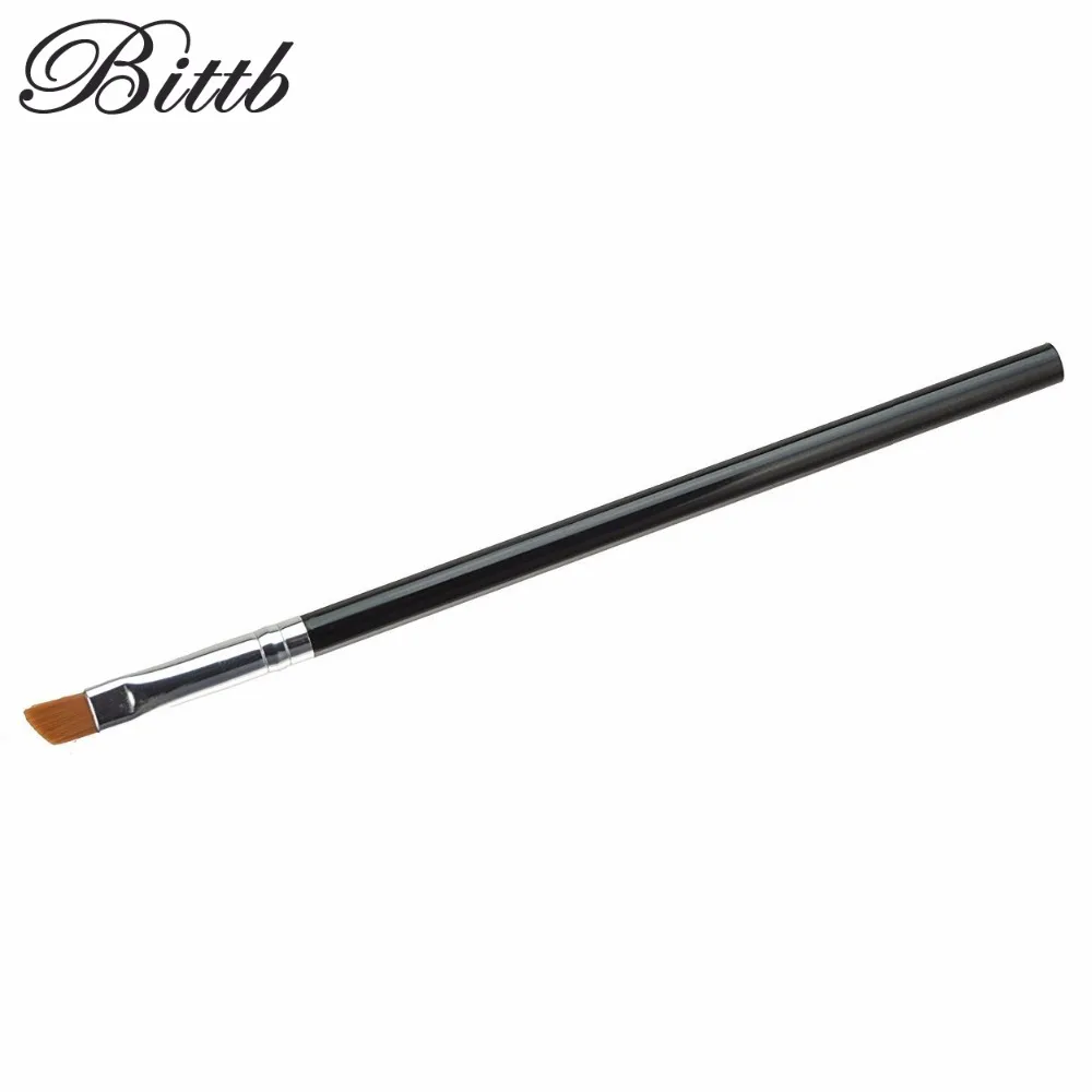 1 шт. плоская угловая кисть для бровей подводки глаз профессионального