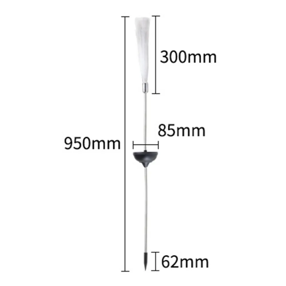 Солнечный Мощность Красочные Изменение свет лампы газон рождественские