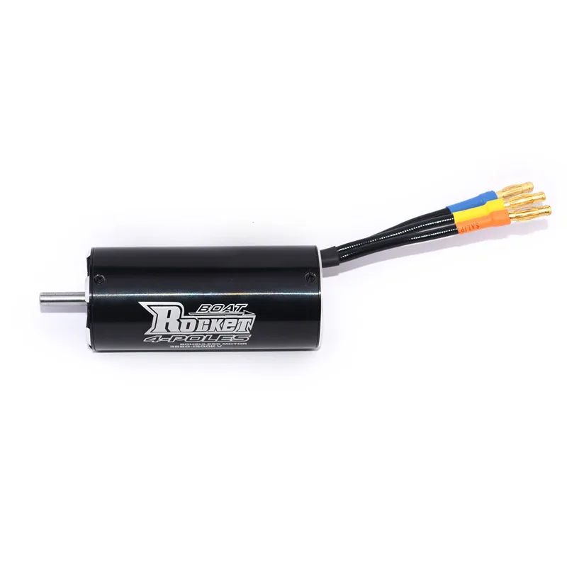 Rocket 3680 1500KV 1250KV 1100KV 880KV 4 полюса бесщеточный двигатель для 800 1000mm RC лодка|Детали и