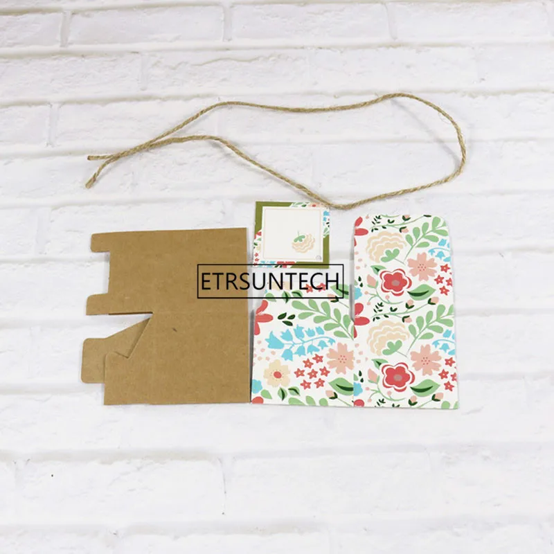 Мини бумажная коробка цветок Сделай Сам Свадебная подарочная маленькая