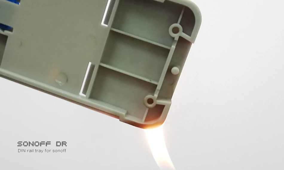 10 шт. SONOFF dr Din Rail лоток Регулируемый установленный рейку Чехол Держатель решение для Sonoff Basic/RF/POW/TH16/TH10/DUAL/G1