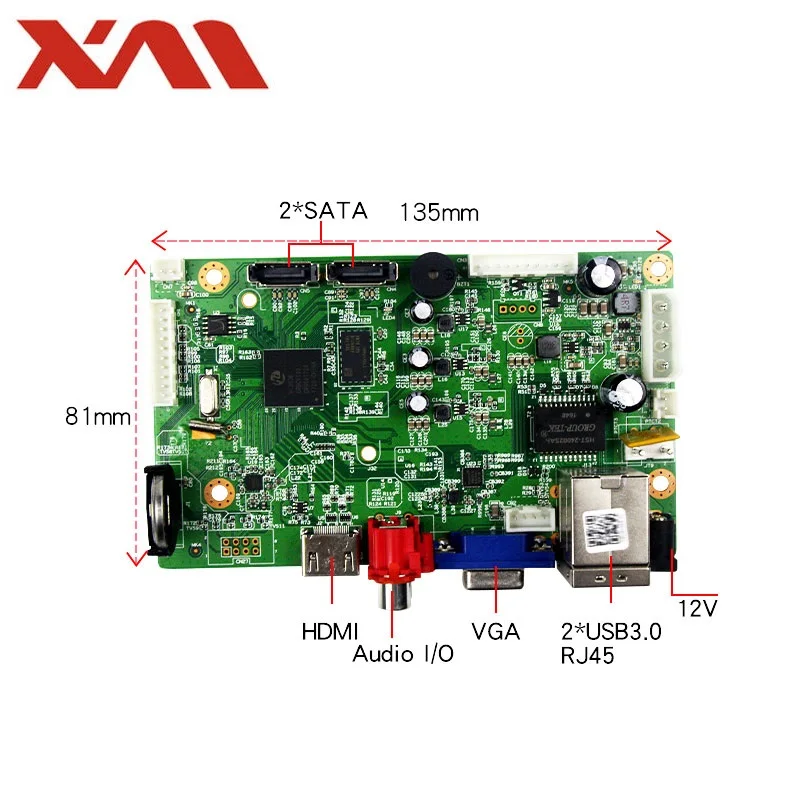 32 CH* 5MP H.265/H.264 Интеллектуальный Analys NVR DVR сетевой цифровой Vidoe запись с SATA линии IP камера ONVIF XM CMS XMEYE CCTV