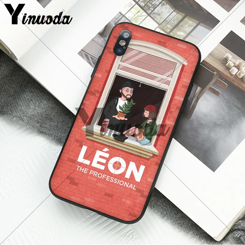 Yinuoda Leon Matilda Natalie Portman DIY Окрашенные красивые аксессуары для телефонов Чехол iPhone 5 5Sx