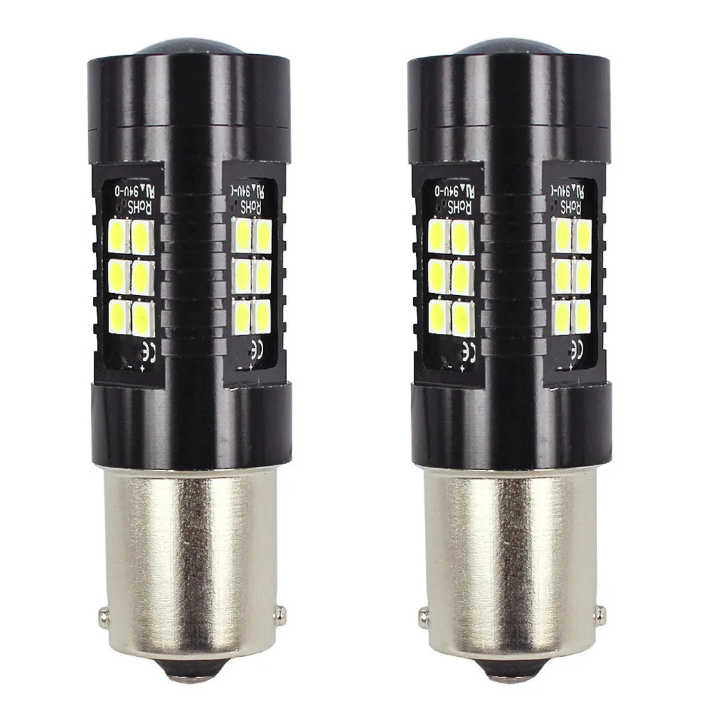 2 шт. 6500K белый S25 3030 21 SMD светодиодный сигнальный фонарь для автомобиля 9V-36V 1156 DC |