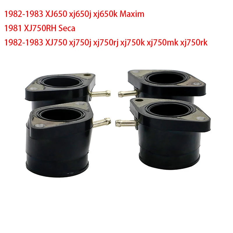Держатели карбюратора XJ750RH Seca 1981 впускные манифолы для Yamaha XJ 650 750 XJ650 xj650j Maxim XJ750