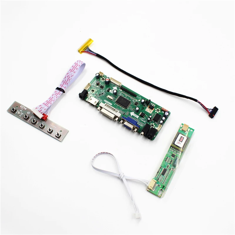 M.NT68676.2A универсальная плата ЖК-контроллера HDMI DVI VGA AUDIO HDMI-совместимая с 14,1 дюймовым 1280x800 LTN141AT02 CCFL Easy DIY