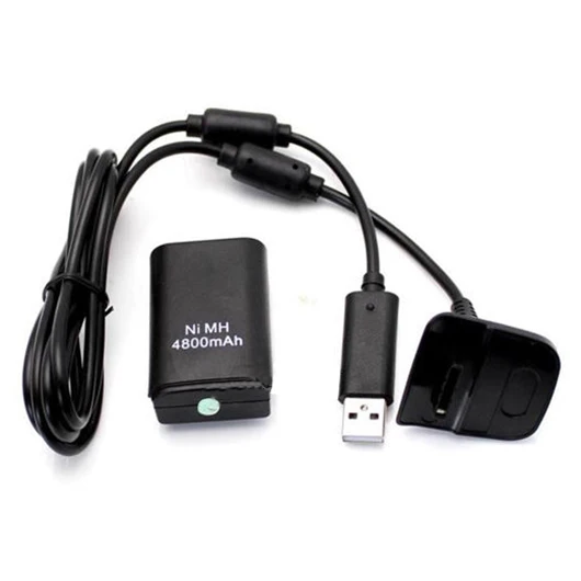 SCLS 4800 mAh перезаряжаемый аккумулятор упаковка для xbox 360 контроллер зарядное