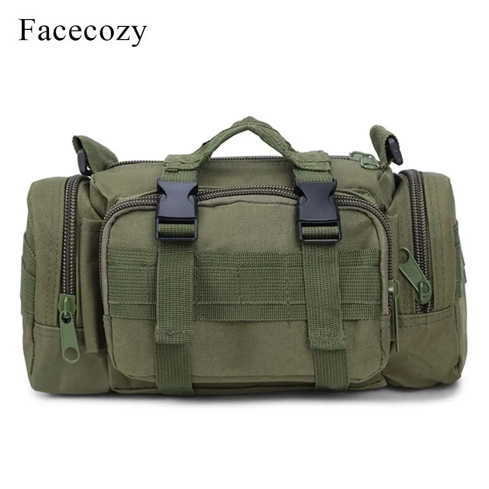 Army Green Onecozy унисекс тактическая Дорожная сумка на плечо для камеры поясные сумки сумка 3 в 1 многофункциональные уличные спортивные рюкзаки рюкзак - Цвет: Army Green