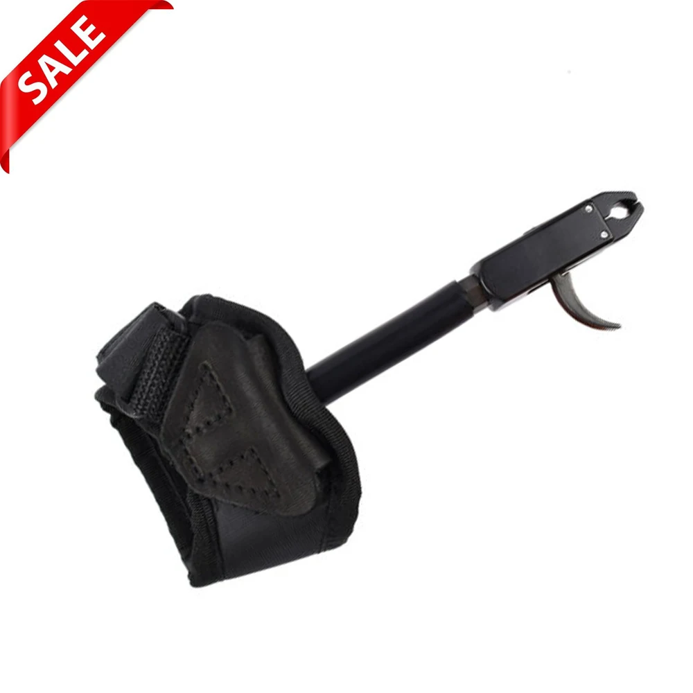 Черная Скоба для спуска триггера 1 шт. ремешок на запястье блочного Лука