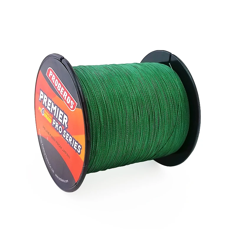300 м зеленые лески PE оплетка 4 стойки от 6LB до 100LB Multifilament прочная леска рыболовные