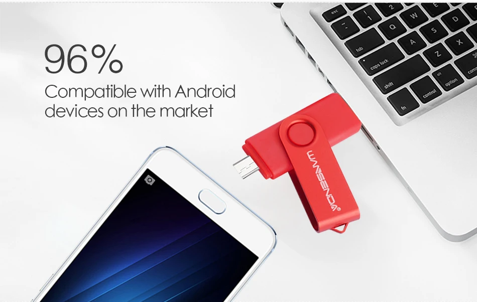 Новинка WANSENDA Usb 3,0 OTG флеш-накопитель Смартфон usb флеш-накопитель 16 ГБ 32 ГБ 64 ГБ 128 ГБ 256 ГБ высокоскоростной флеш-накопитель Usb карта памяти